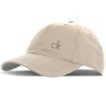 Calvin Klein vintage twill baseball cap beige