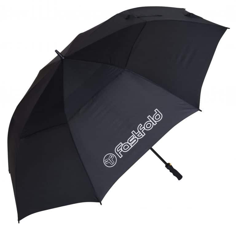 Fast fold paraplu zwart