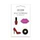 Girly Glam Ball Marker & Visor Clip Set