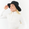Surprizeshop regenhoed met fleece zwart - Afbeelding 5