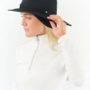 Surprizeshop regenhoed met fleece zwart - Afbeelding 6