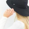 Surprizeshop regenhoed met fleece zwart - Afbeelding 7