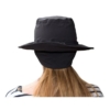 Surprizeshop regenhoed met fleece zwart - Afbeelding 4