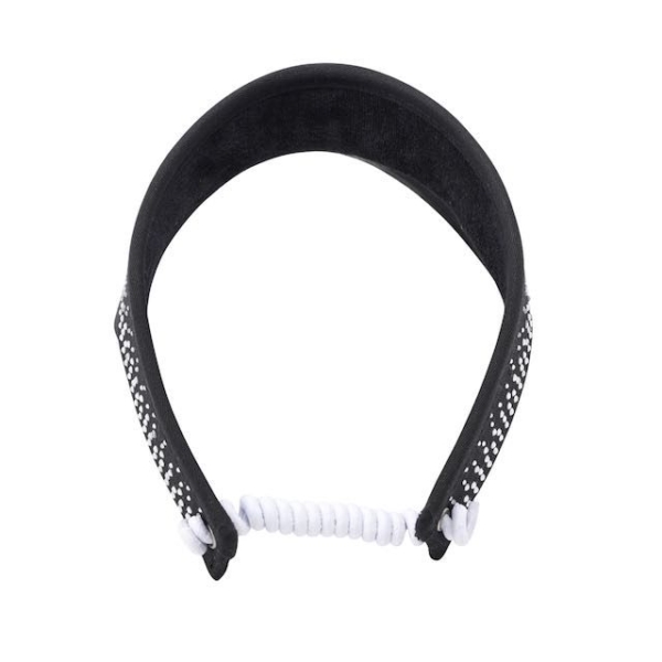 Surprizeshop crystal visor black incl ballmarker - Afbeelding 2