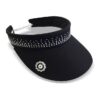 Surprizeshop crystal visor black incl ballmarker