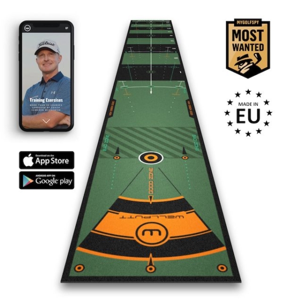 WellPutt putting mat, 4m versie in het groen - Afbeelding 5