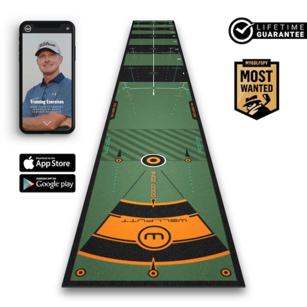 WellPutt putting mat, 4m versie in het groen - Afbeelding 6
