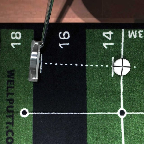 WellPutt putting mat, 4m versie in het groen - Afbeelding 8