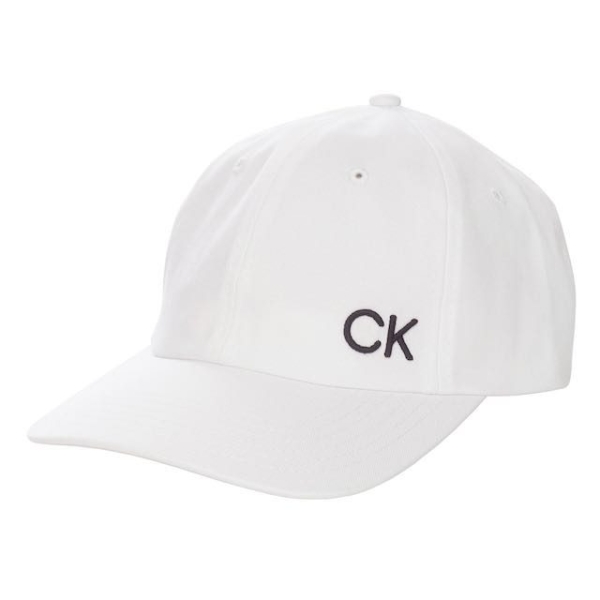 Calvin Klein vintage twill baseball cap white