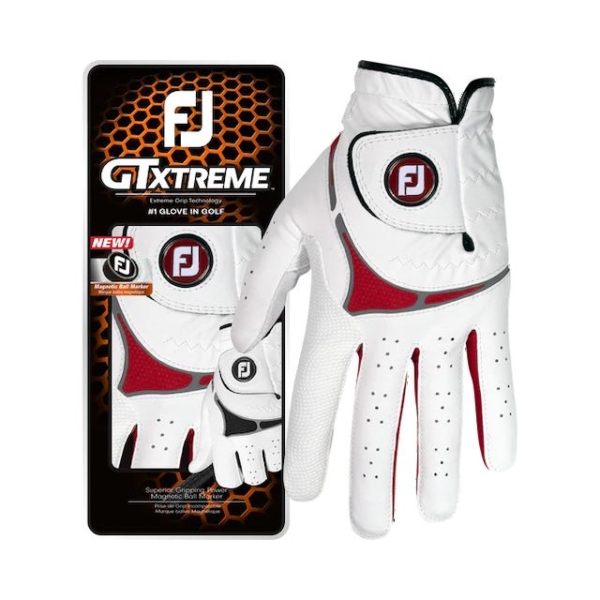 Footjoy Gtxtreme heren golf glove wit rood