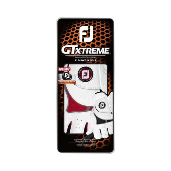 Footjoy Gtxtreme heren golf glove wit rood - Afbeelding 2