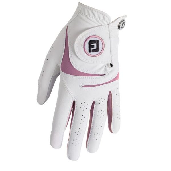 Footjoy Weathersof dames glove wit pink - Afbeelding 3