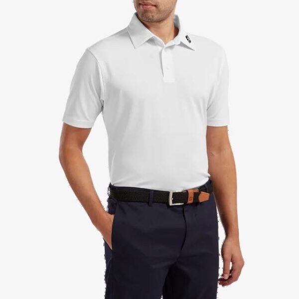 Footjoy pique polo white