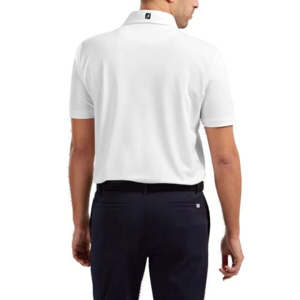 Footjoy pique polo white - Afbeelding 2