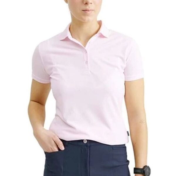 Abacus ladies Cray polo light pink - Afbeelding 2