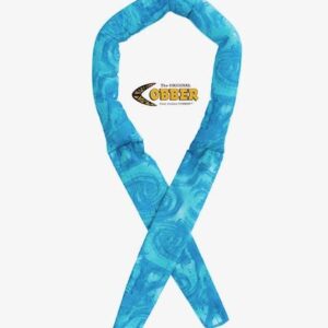 Cobber koelsjaal blue tie dye