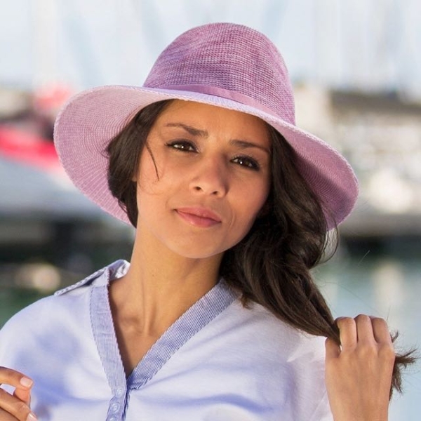 House of ord Aston fedora golfhoed pink - Afbeelding 2