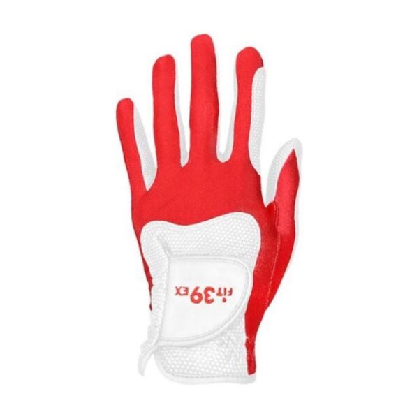 Fit39ex glove red white