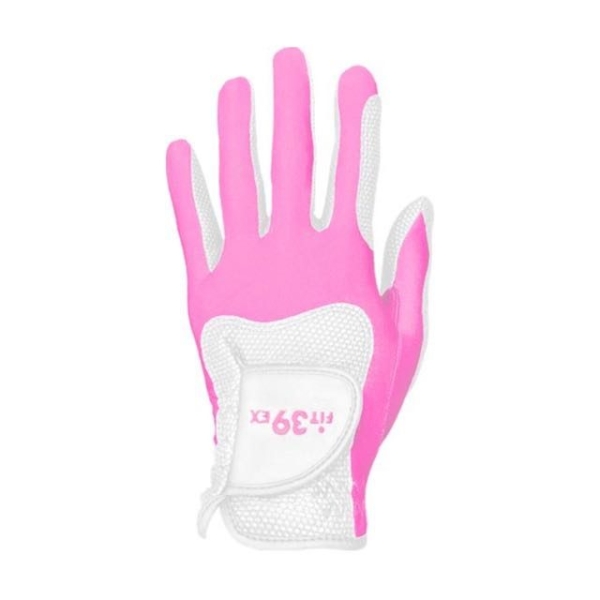 Fit39ex glove pink white