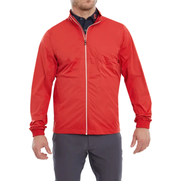 Footjoy hydroknit rainjacket red - Afbeelding 2