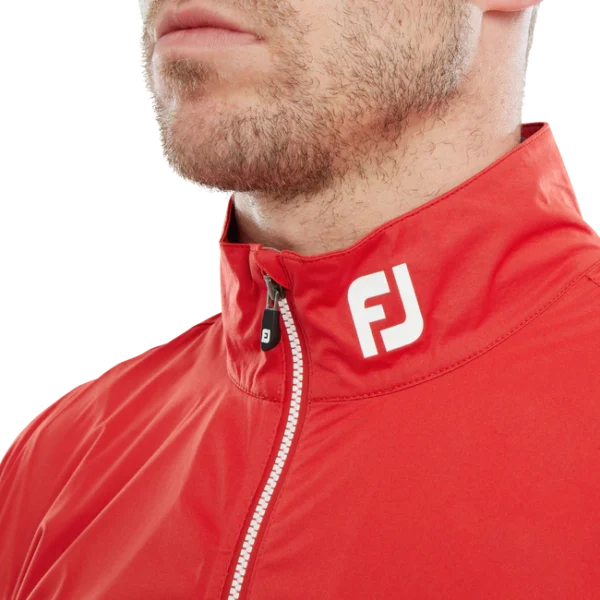 Footjoy hydroknit rainjacket red - Afbeelding 5
