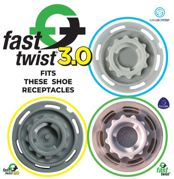 Black Widow classic golf spikes fast twist 3.0 - Afbeelding 2