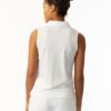 Daily sports Peoria sleeveless polo white - Afbeelding 4