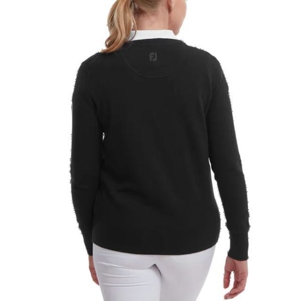 Footjoy v-neck pullover black - Afbeelding 3