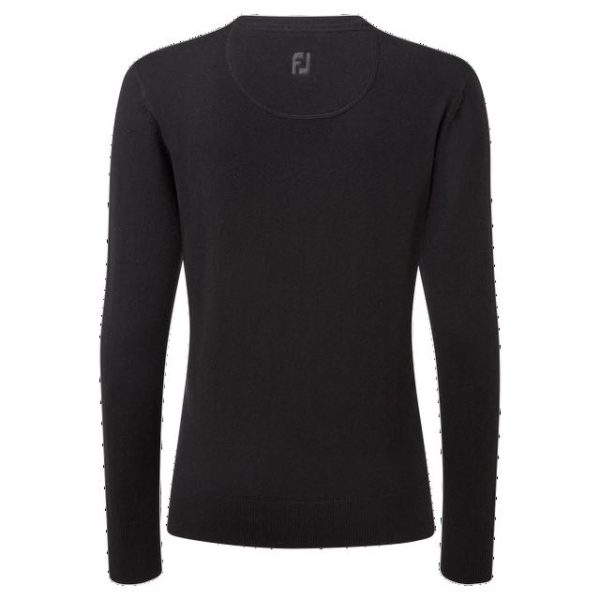Footjoy v-neck pullover black - Afbeelding 4