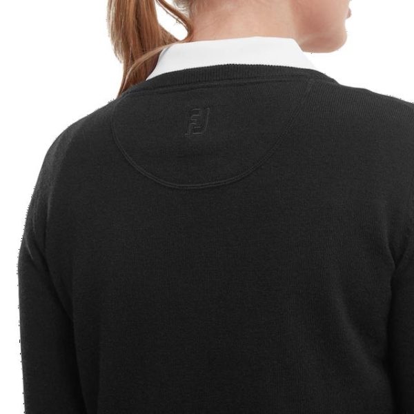Footjoy v-neck pullover black - Afbeelding 5