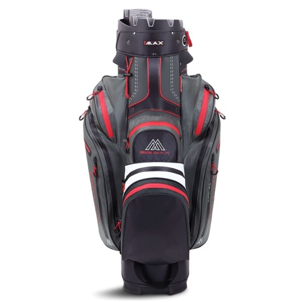 Big max dri lite Silencio cart bag charcoal white black red - Afbeelding 10