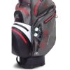 Big max dri lite Silencio cart bag charcoal white black red - Afbeelding 7