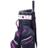 Big max dri lite Silencio cart bag steel blue silver fuchsia - Afbeelding 6