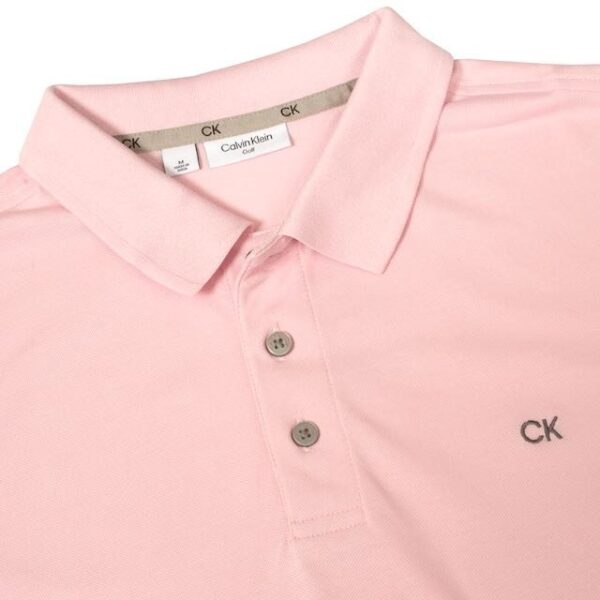 Calvin klein Planet polo babypink - Afbeelding 3