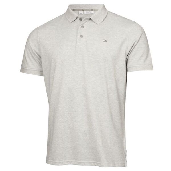 Calvin klein Planet polo silver marl - Afbeelding 5