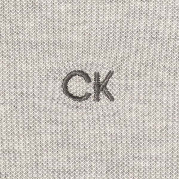 Calvin klein Planet polo silver marl - Afbeelding 2