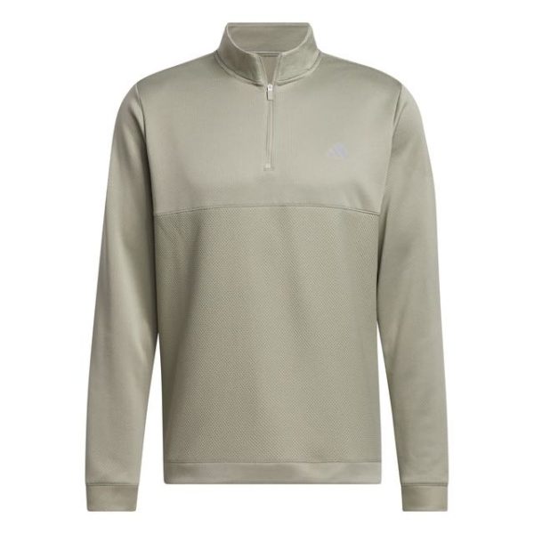 Adidas Ultimate365 Textured Sweater met Korte Rits groen - Afbeelding 3
