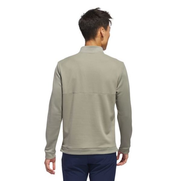Adidas Ultimate365 Textured Sweater met Korte Rits groen - Afbeelding 5