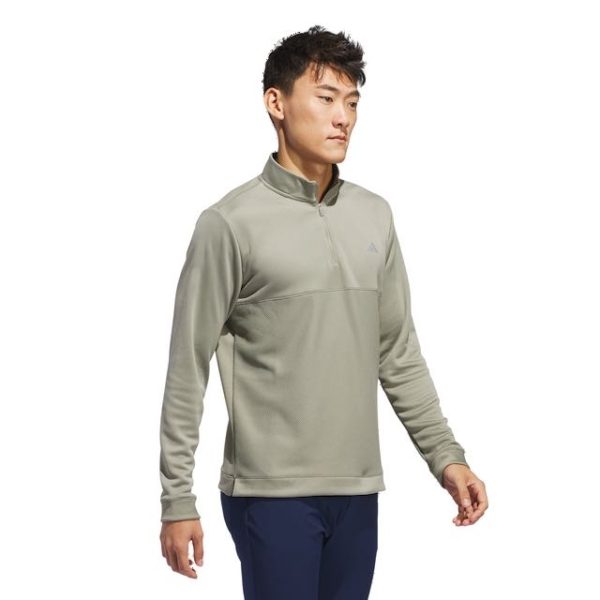 Adidas Ultimate365 Textured Sweater met Korte Rits groen - Afbeelding 6