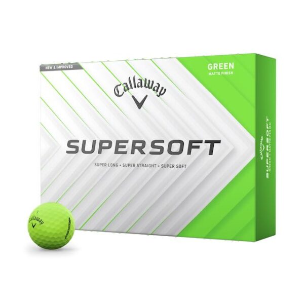 Callaway Supersoft golfballen groen