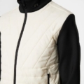 J. Lindeberg Holma quilt hybrid jacket whisper white