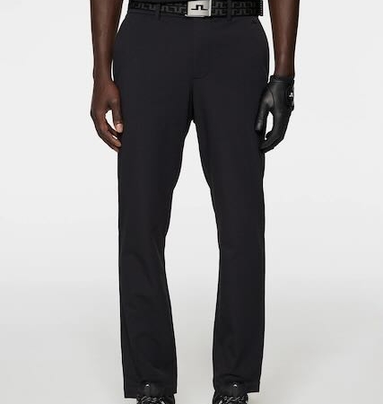 J Lindeberg Axil fleece twill pant black