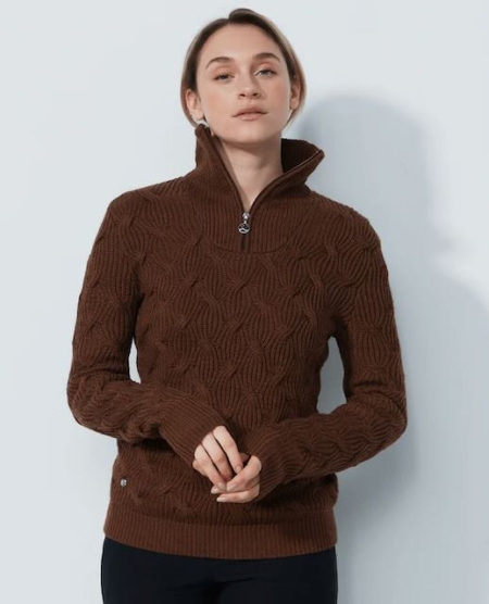 Daily sports Ermont longs sleeve pullover chestnut brown