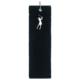 Surprizeshop trifold towel lady golfer black