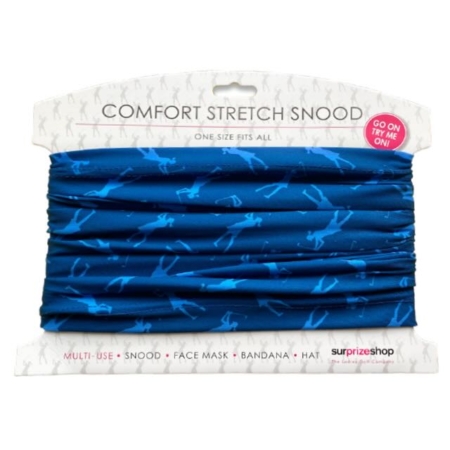 Surprizeshop comfort stretch snood blue