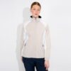 Abacus ladies links stretch rainjacket sandshell