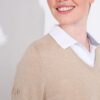 Abacus Liffin dames golf pullover sandshell - Afbeelding 4