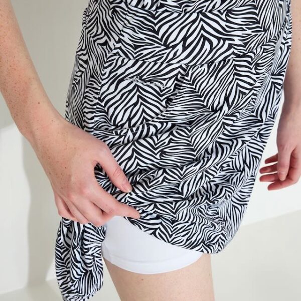 Abacus Victoria golf rokje zebra print