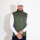 Abacus mens Portrush golf hybrid vest forest