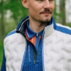 Abacus mens Portrush golf hybrid vest atlantic clam - Afbeelding 5
